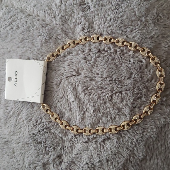 ALDO Pave Link Necklace - Picture 3 of 6